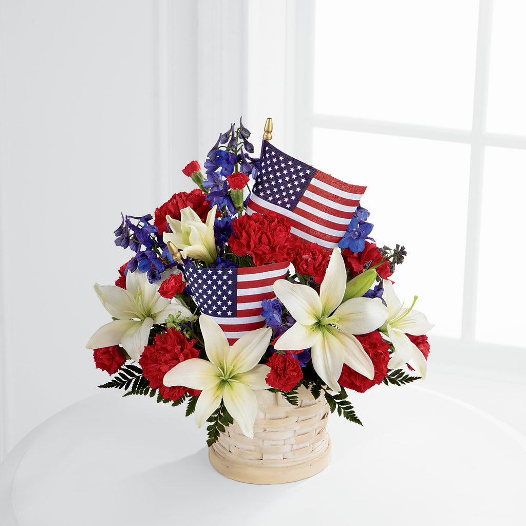 American Glory Bouquet – The Flower Shop, Sacramento CA