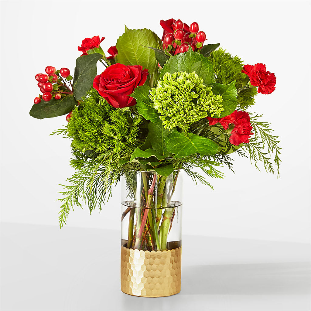 Plaid Throw Bouquet – The Flower Shop, Sacramento CA