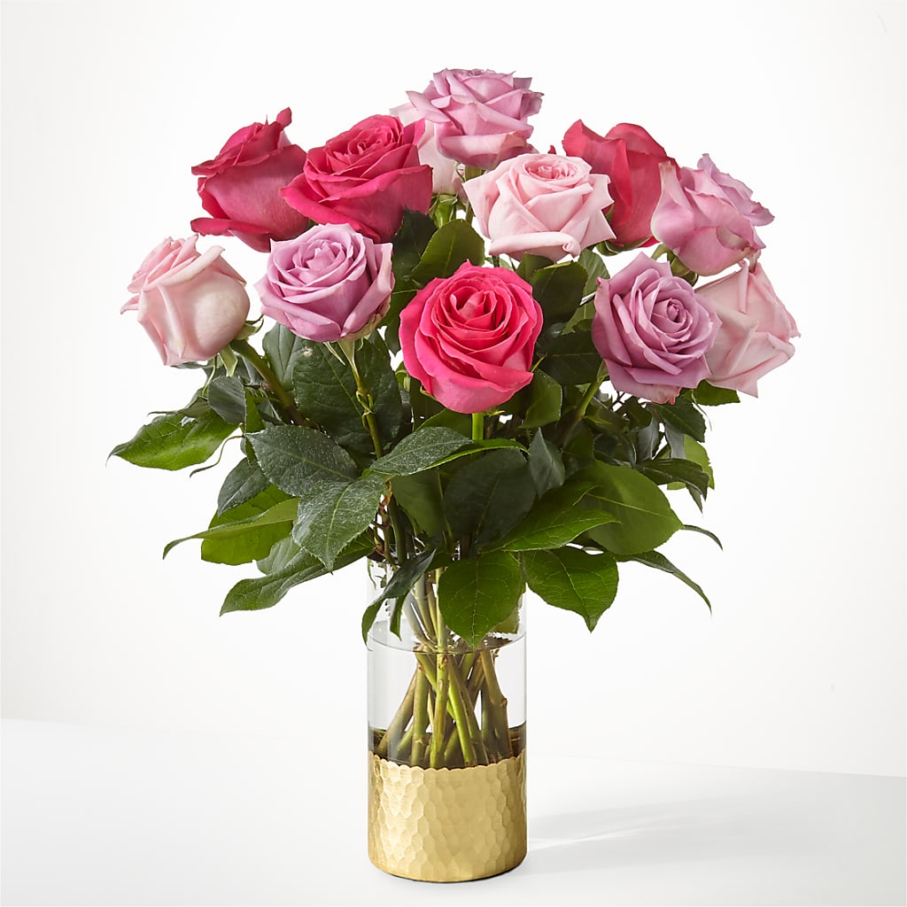 Pure Beauty Mixed Roses – The Flower Shop, Sacramento CA