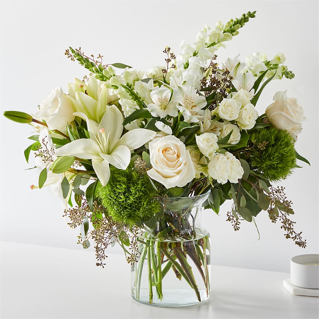 Fresh Linen Bouquet – The Flower Shop, Sacramento CA