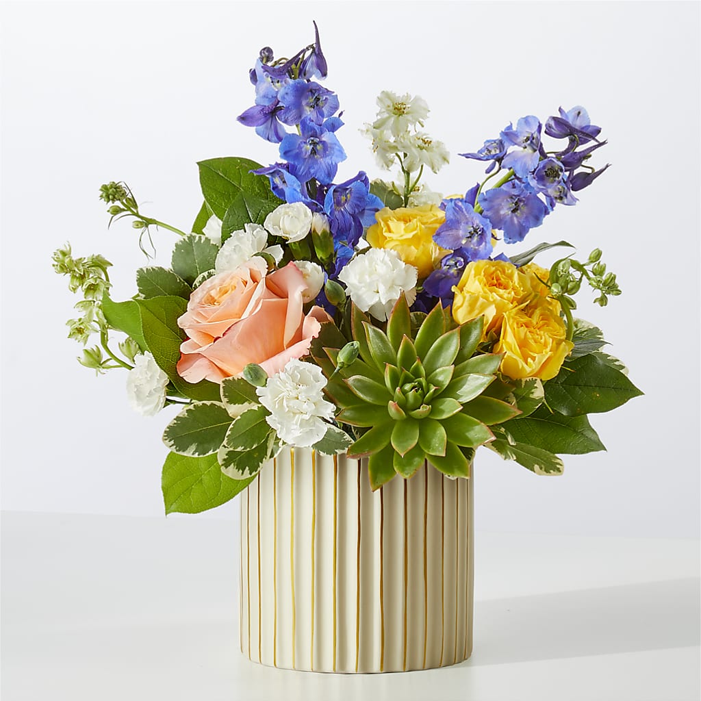 Cobalt Reverie Bouquet – The Flower Shop, Sacramento CA