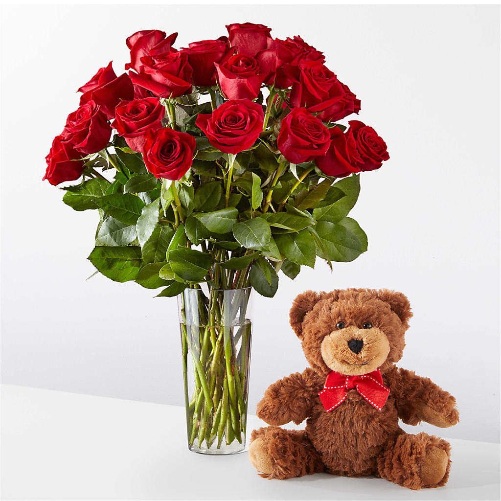 Romantic Long Stem Red Rose Bouquet Bundles – The Flower Shop, Sacramento CA