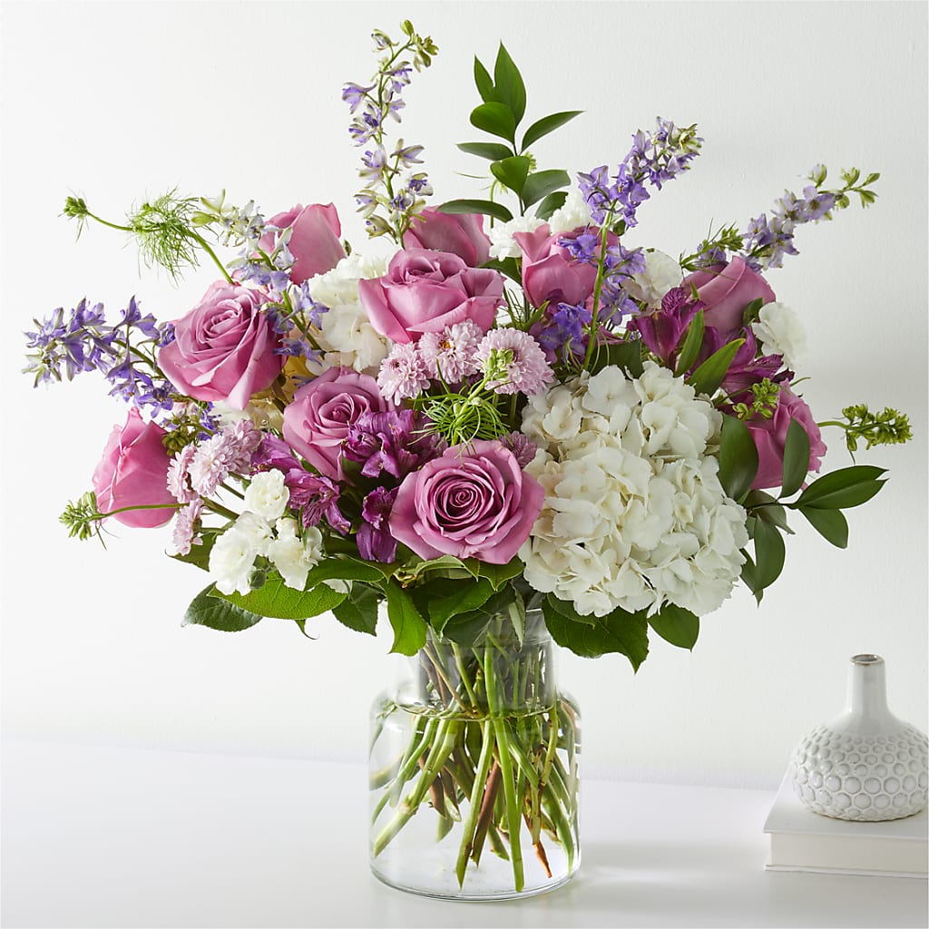 Violet Caress Bouquet – The Flower Shop, Sacramento CA