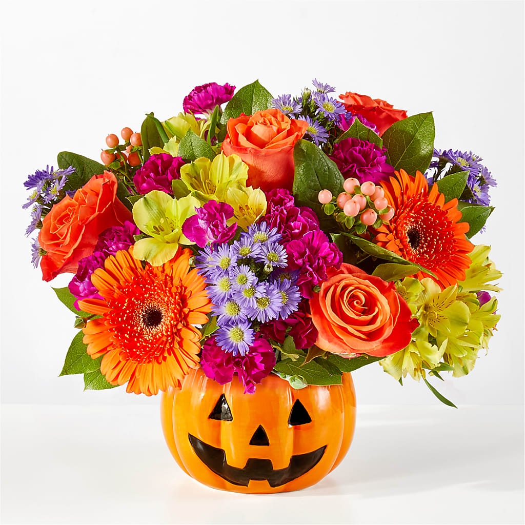 Tricks & Treats Pumpkin – The Flower Shop, Sacramento CA