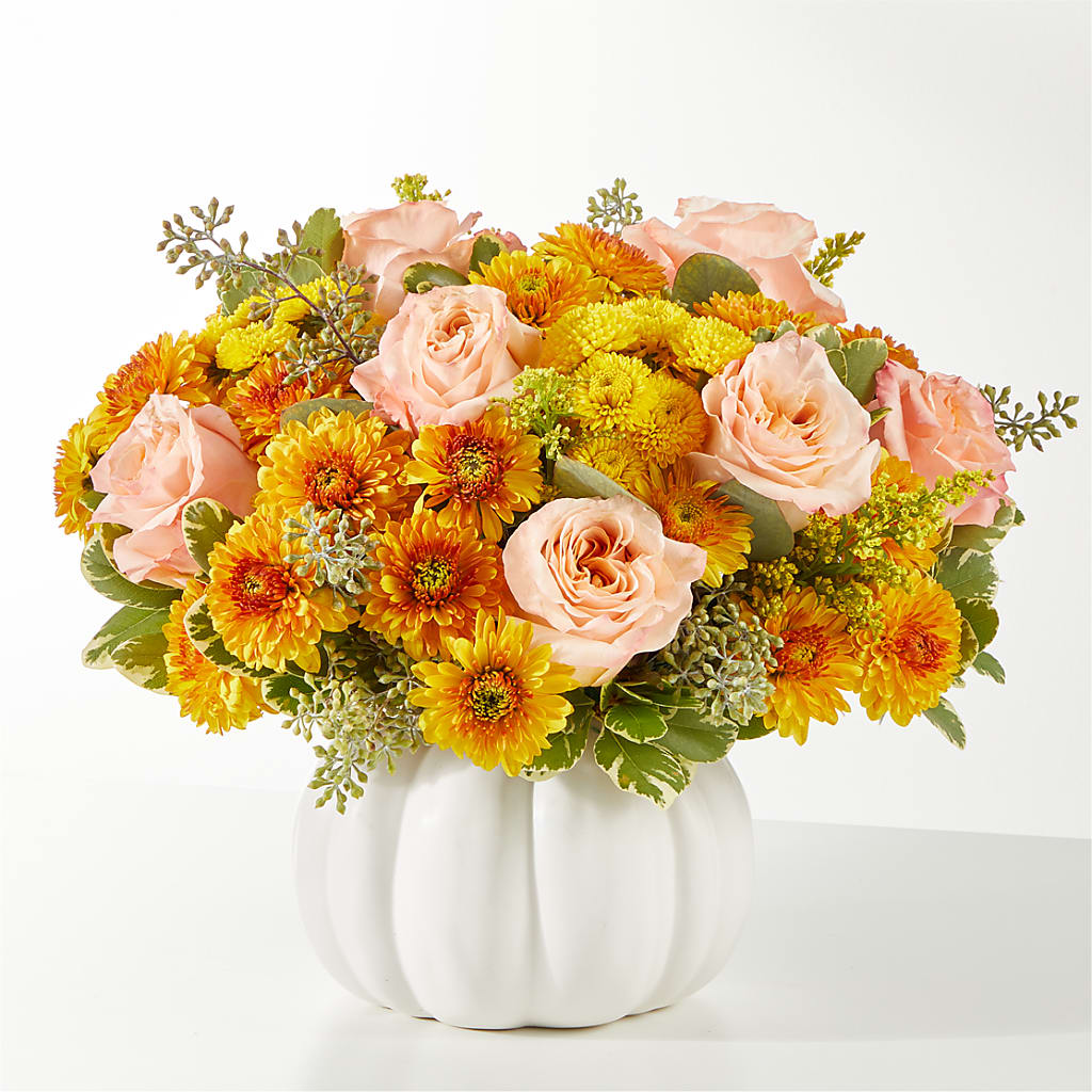 Peachy Pumpkin – The Flower Shop, Sacramento CA