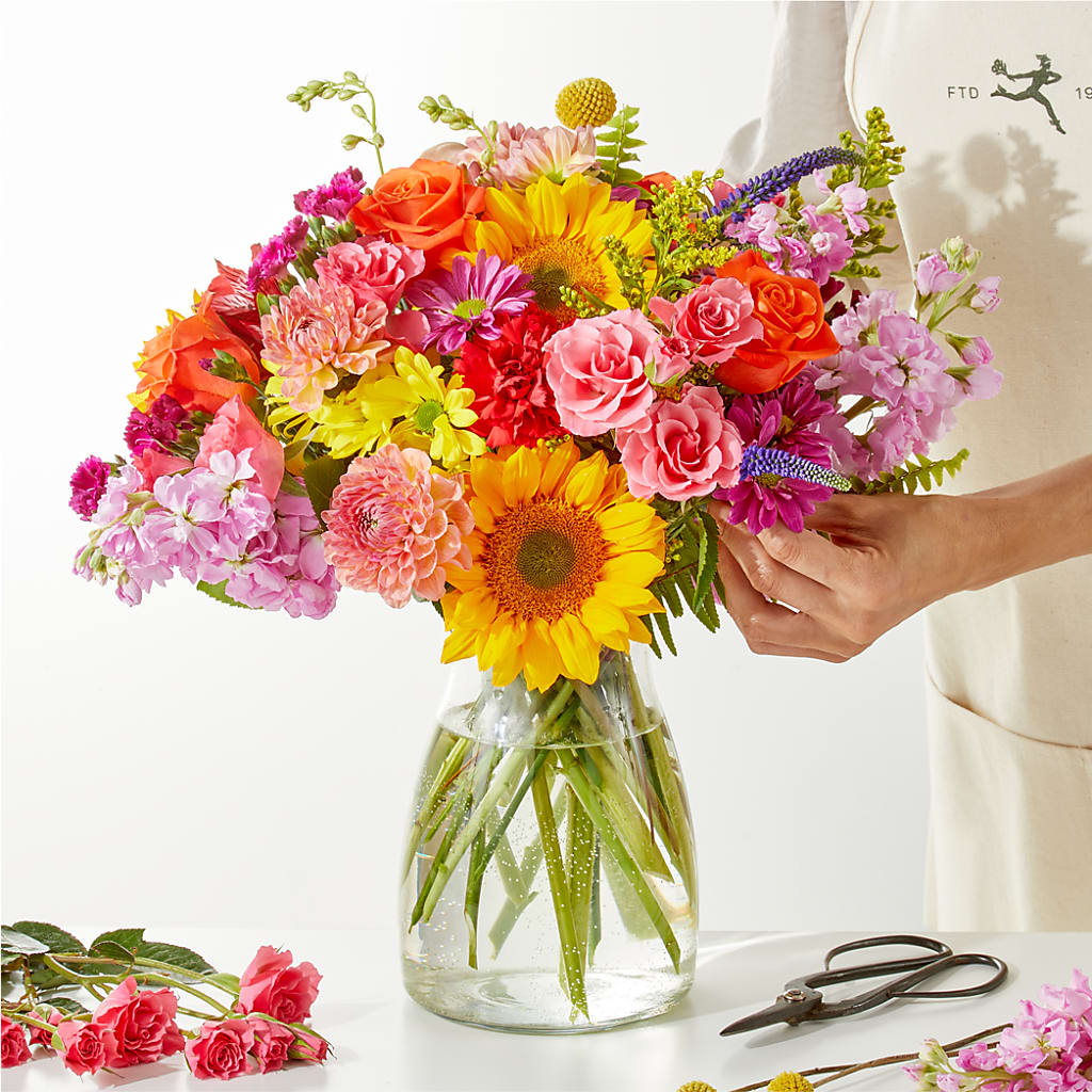 Cue the Confetti - A Florist Original – The Flower Shop, Sacramento CA