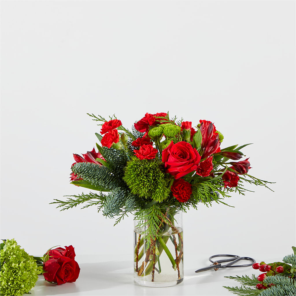 Merry Moment Bouquet – A Florist Original – The Flower Shop, Sacramento CA