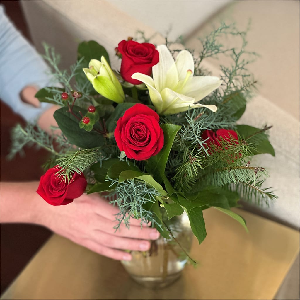 Glittering Lights Bouquet – The Flower Shop, Sacramento CA