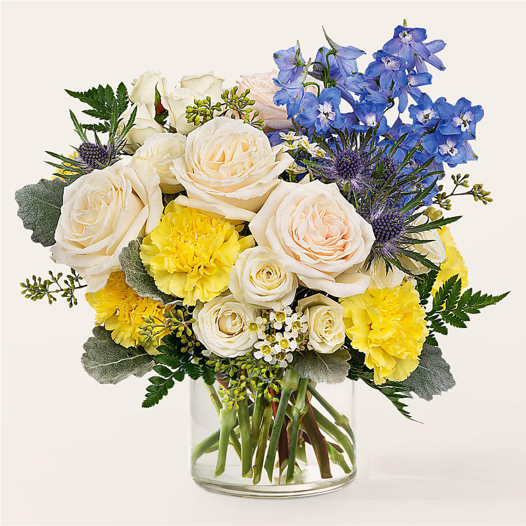 Lemon Sorbet Bouquet – The Flower Shop, Sacramento CA