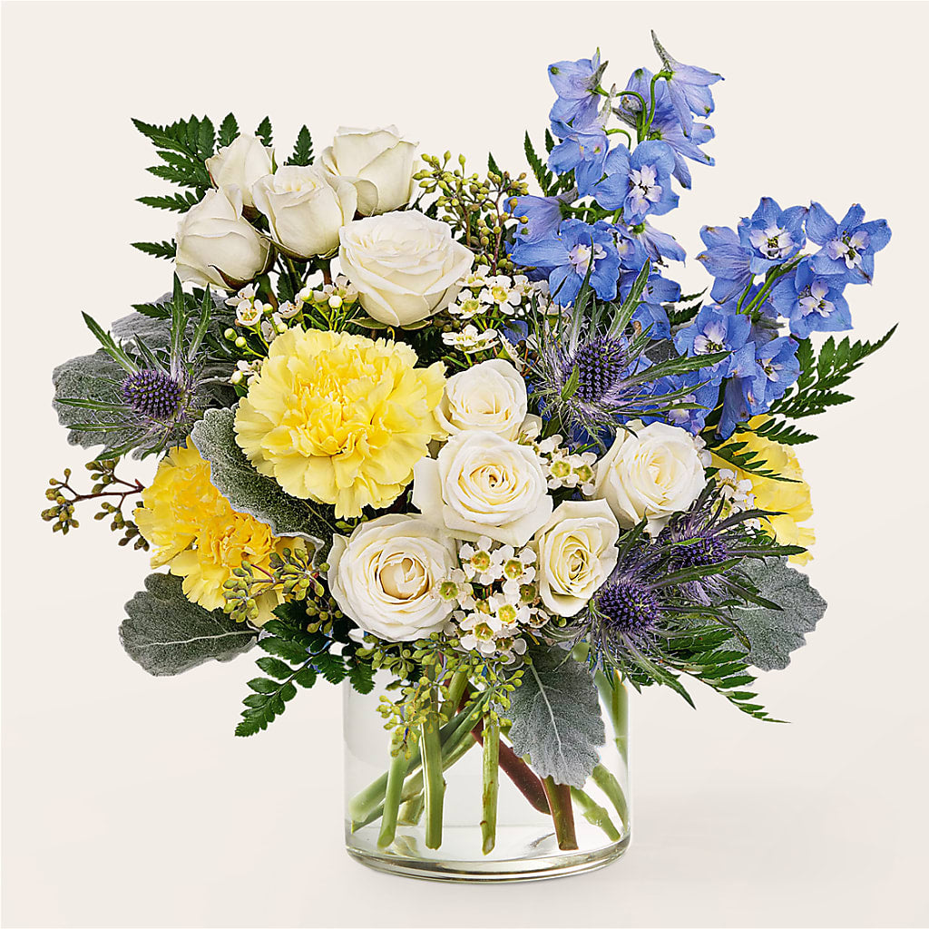 Lemon Sorbet Bouquet – The Flower Shop, Sacramento CA