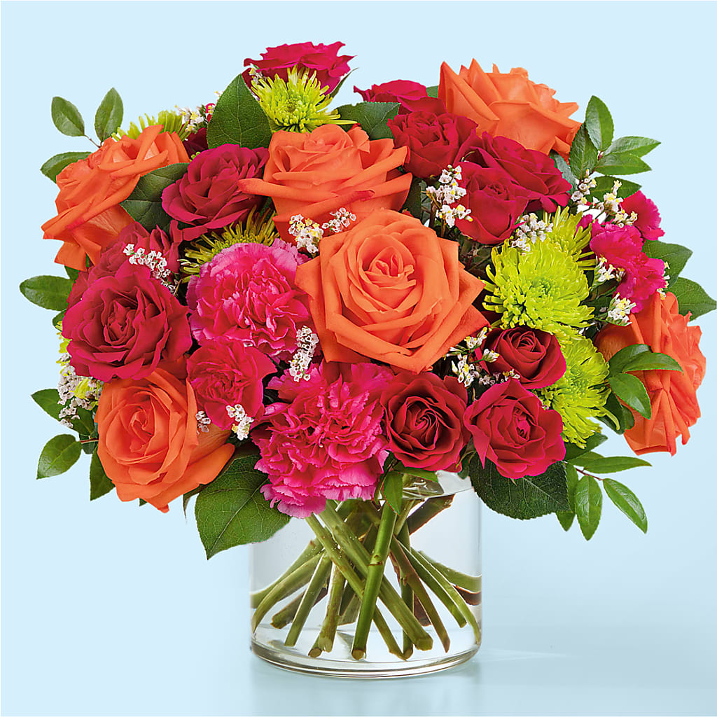 Colorful Carnival Bouquet – The Flower Shop, Sacramento CA