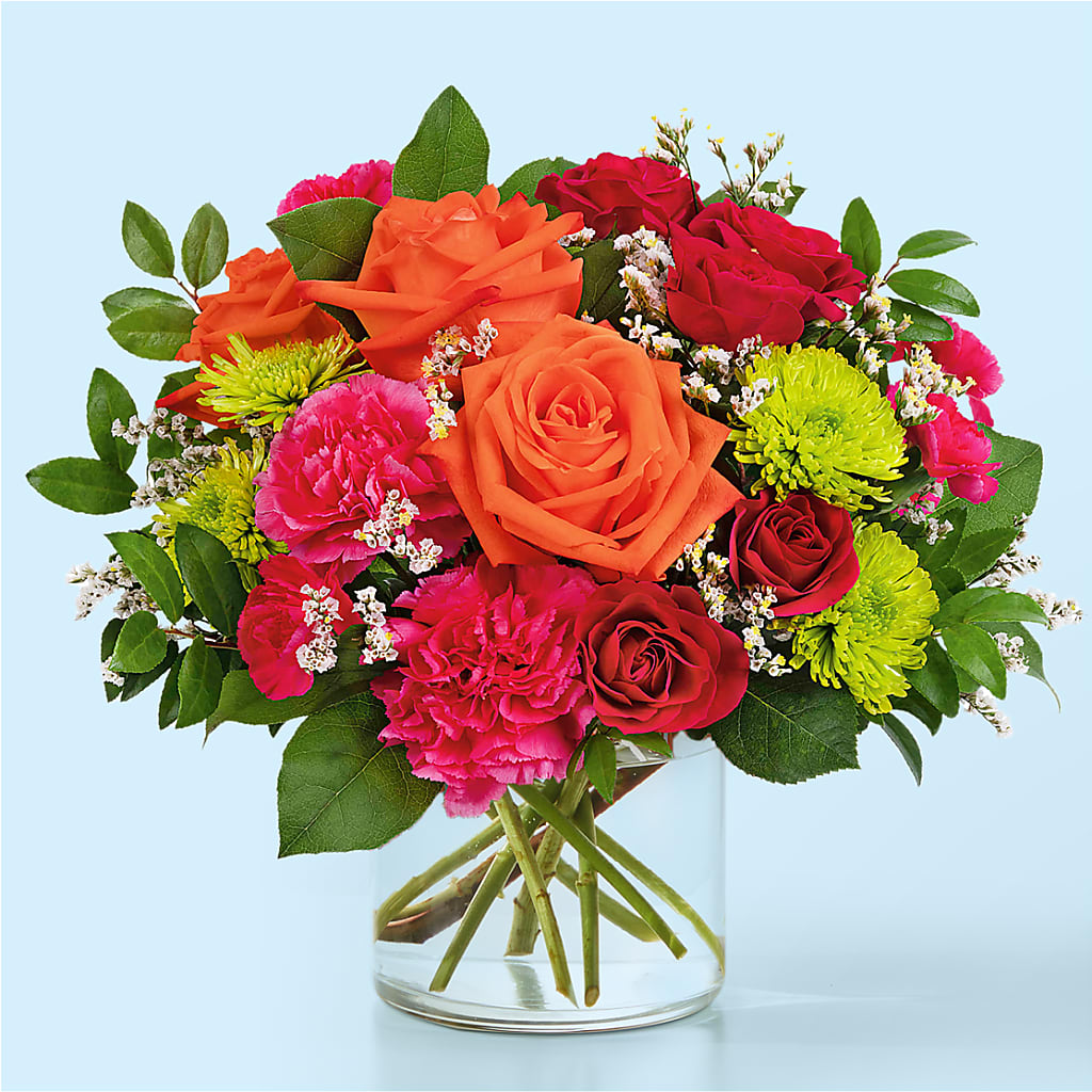 Colorful Carnival Bouquet – The Flower Shop, Sacramento CA