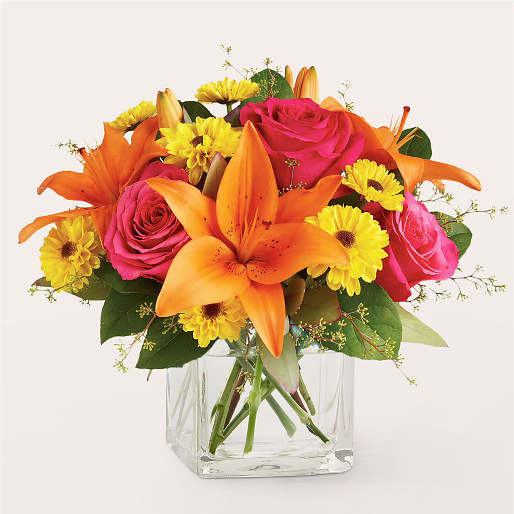 Neon Lights Bouquet – The Flower Shop, Sacramento CA