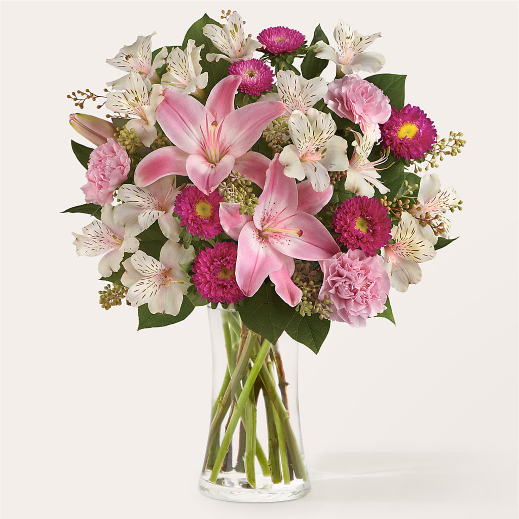 Feeling Fuchsia Bouquet – The Flower Shop, Sacramento CA