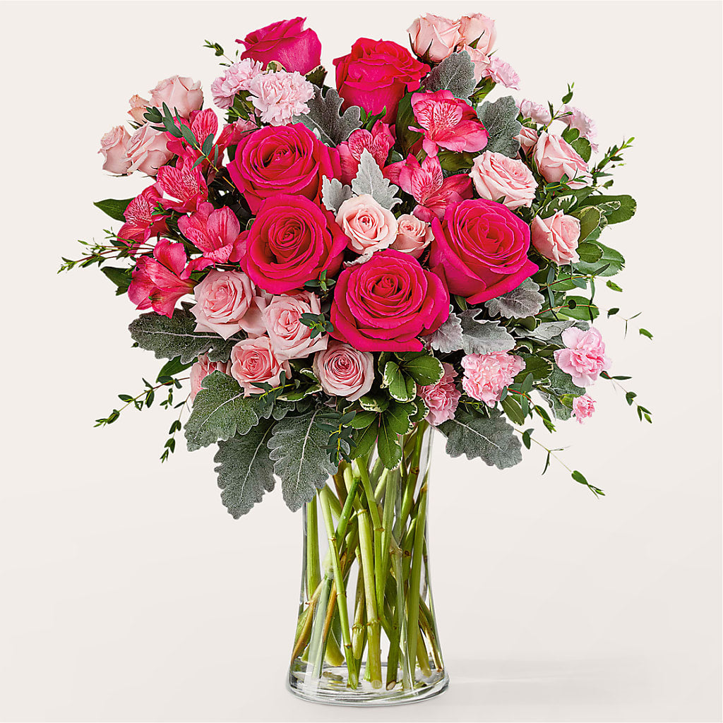 Tickled Pink Bouquet – The Flower Shop, Sacramento CA