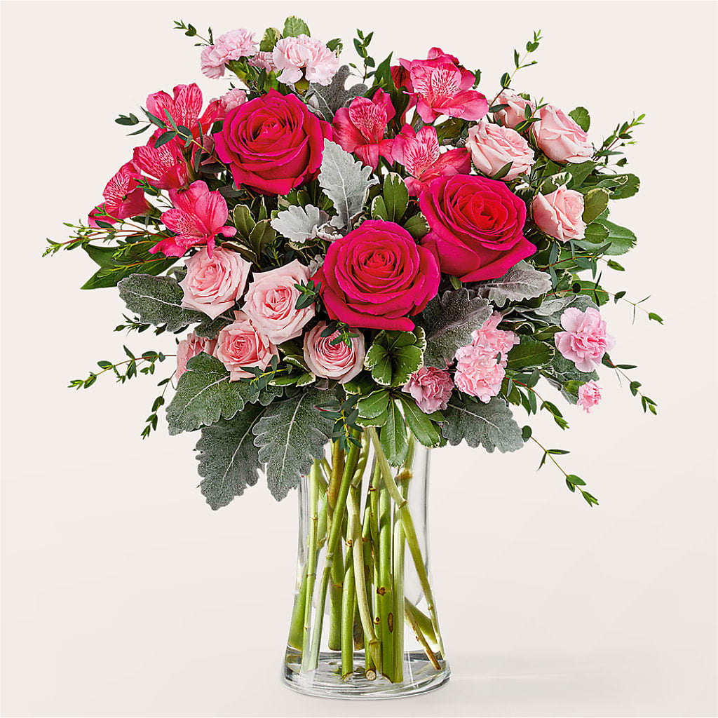 Tickled Pink Bouquet – The Flower Shop, Sacramento CA
