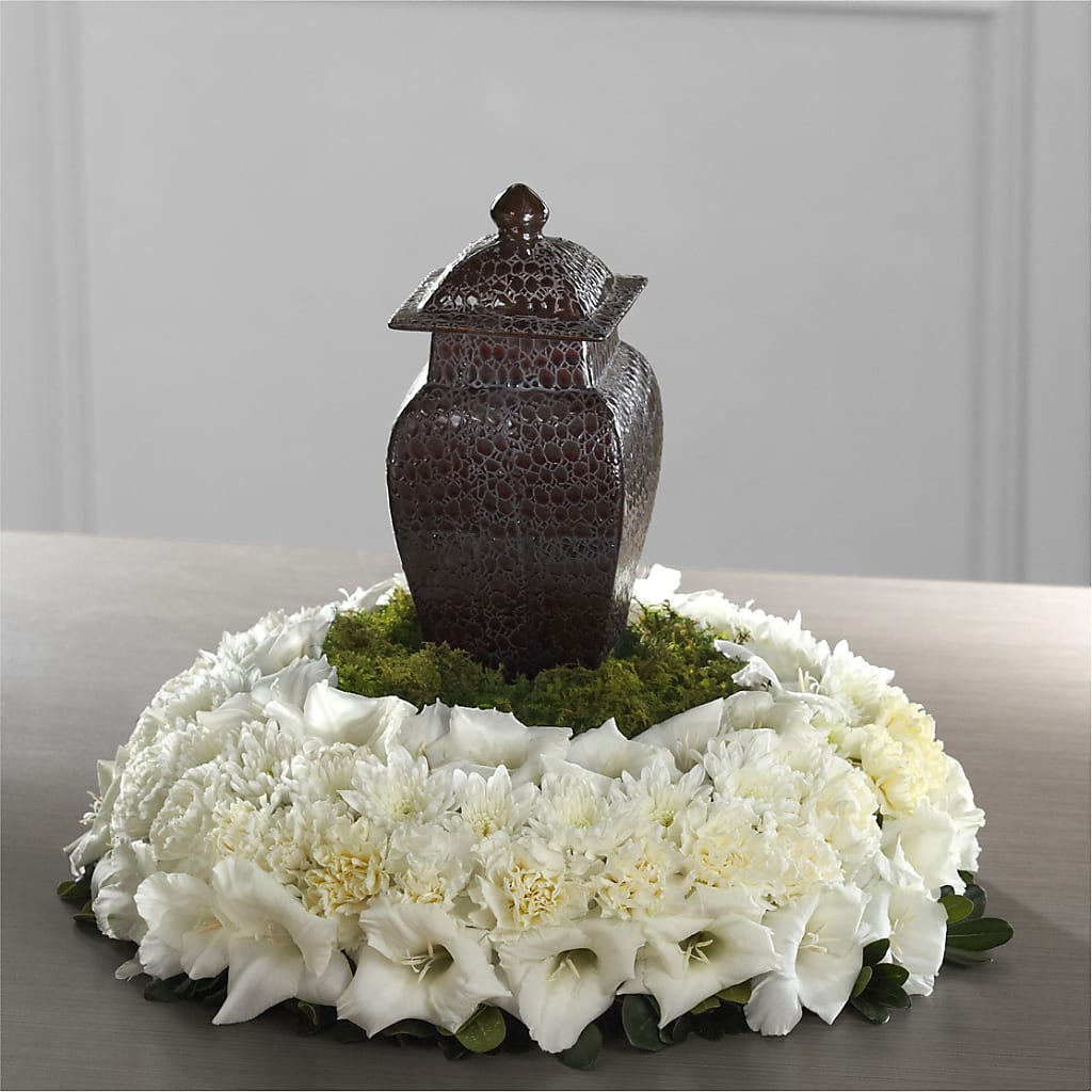 Encircling Grace Arrangement – The Flower Shop, Sacramento CA