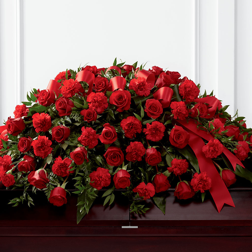 Tribute of Life Casket Spray – The Flower Shop, Sacramento CA