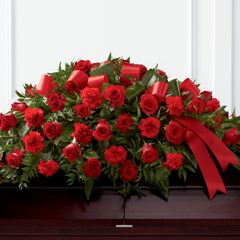 Tribute of Life Casket Spray – The Flower Shop, Sacramento CA