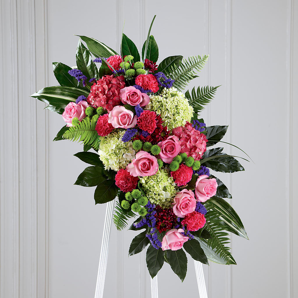 Refreshing Mix Standing Spray – The Flower Shop, Sacramento CA