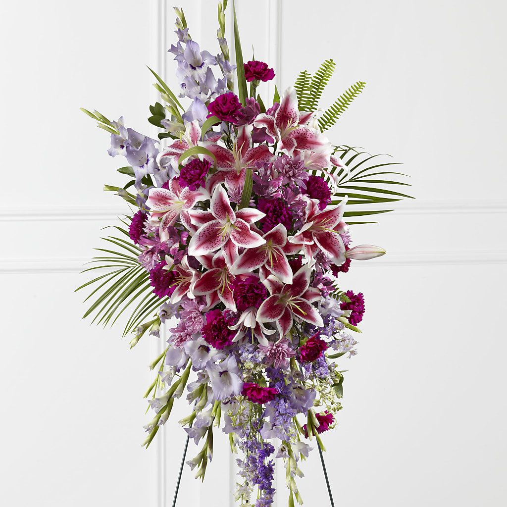Tender Touch Standing Spray – The Flower Shop, Sacramento CA