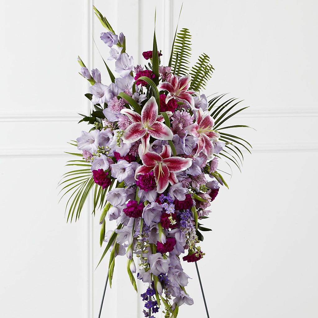 Tender Touch Standing Spray – The Flower Shop, Sacramento CA