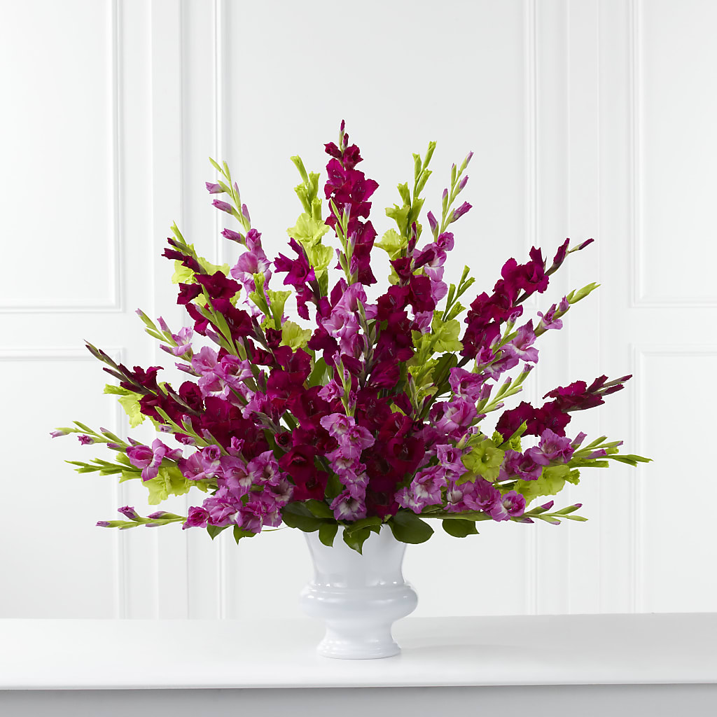 Solemn Offering Arrangement – The Flower Shop, Sacramento CA