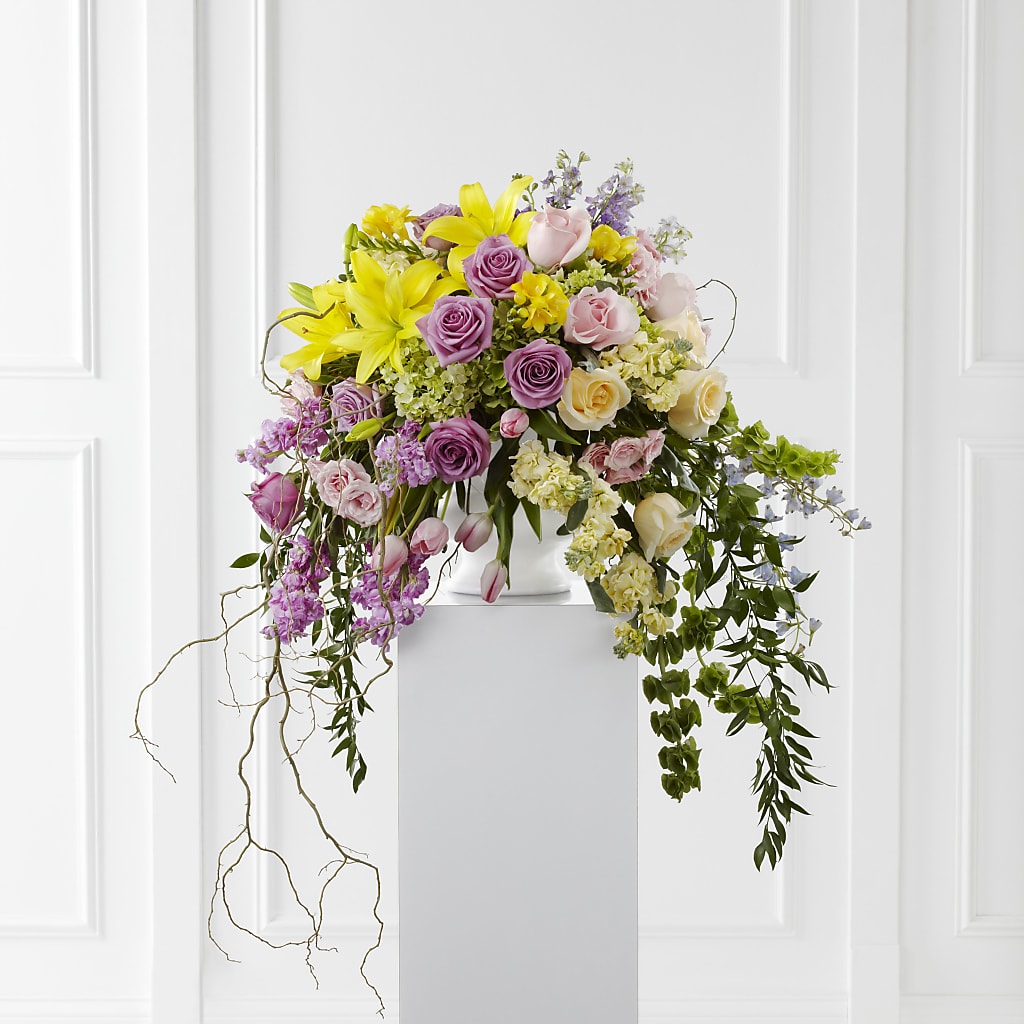 Display of Affection Arrangement – The Flower Shop, Sacramento CA