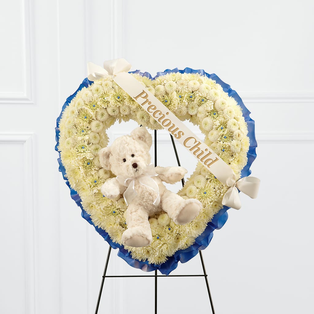 Precious Child Standing Heart – The Flower Shop, Sacramento CA