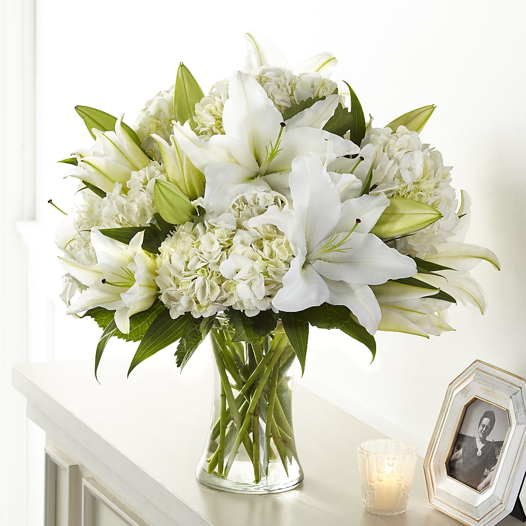 Compassionate Lily Bouquet – The Flower Shop, Sacramento CA