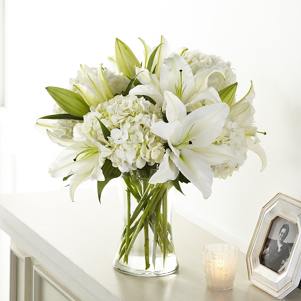 Compassionate Lily Bouquet – The Flower Shop, Sacramento CA