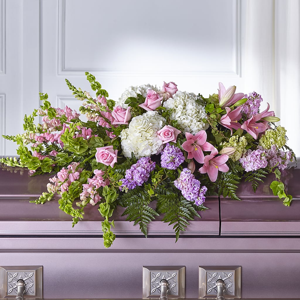 Life's Gratitude Casket Spray – The Flower Shop, Sacramento CA