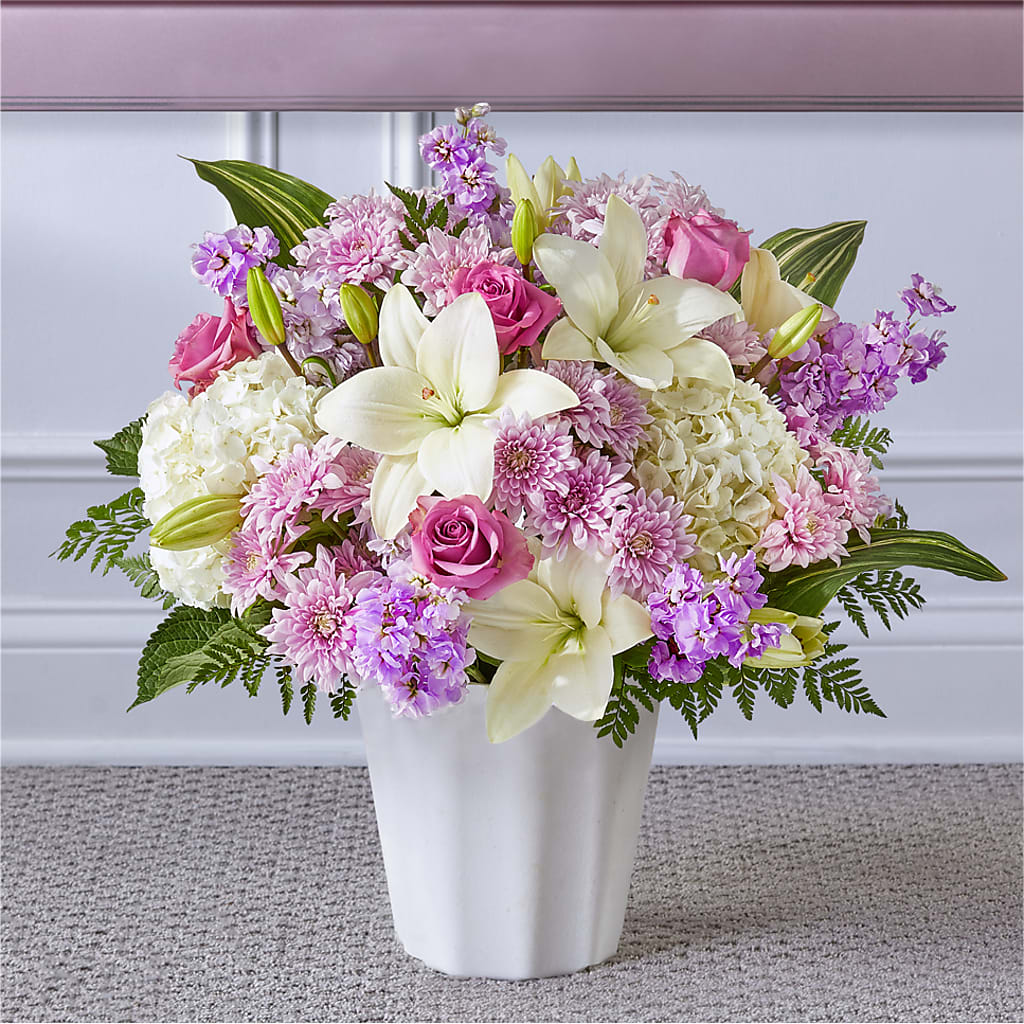 Heaven Sent Floor Basket – The Flower Shop, Sacramento CA