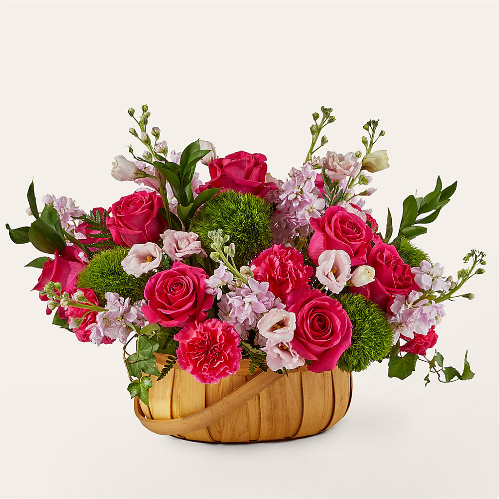 Radiance in Bloom Basket – The Flower Shop, Sacramento CA