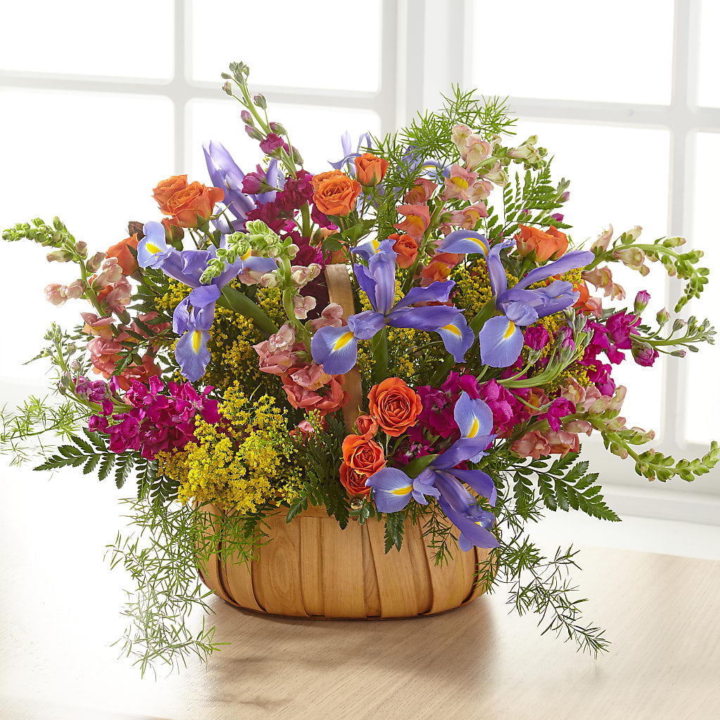 Garden of Life Basket – The Flower Shop, Sacramento CA