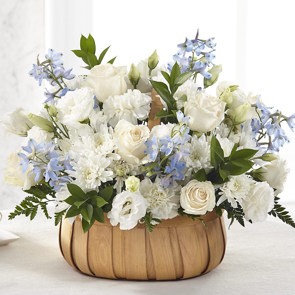 Sincerely Heartfelt Basket – The Flower Shop, Sacramento CA