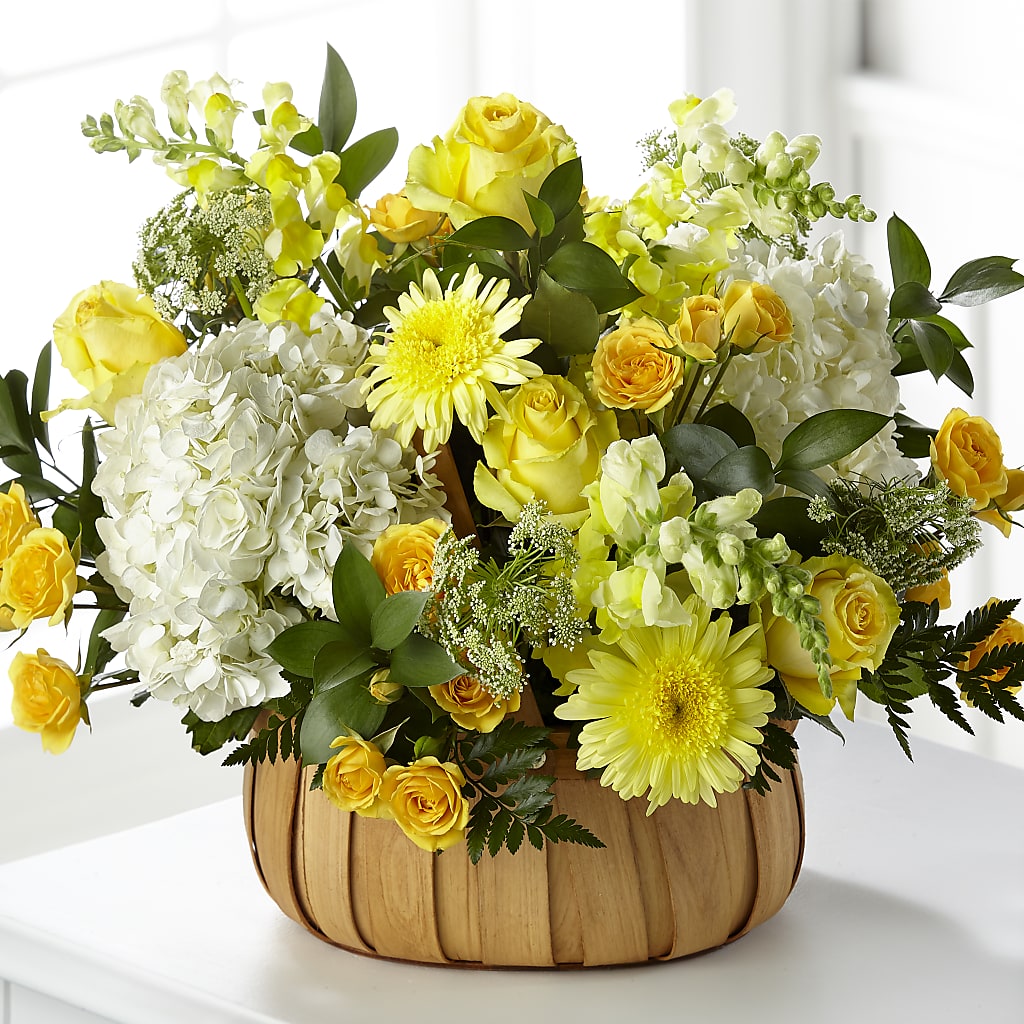 Rustic Remembrance Basket – The Flower Shop, Sacramento CA