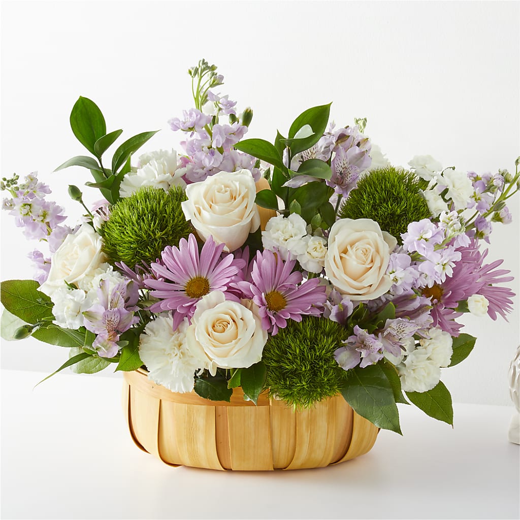 Peace & Love Basket – The Flower Shop, Sacramento CA