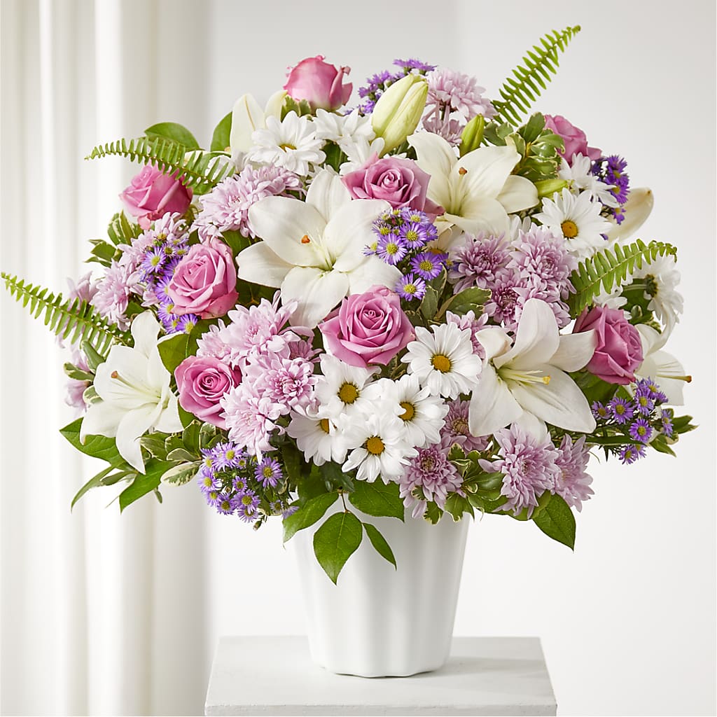 Warmest Thoughts Tabletop Basket – The Flower Shop, Sacramento CA