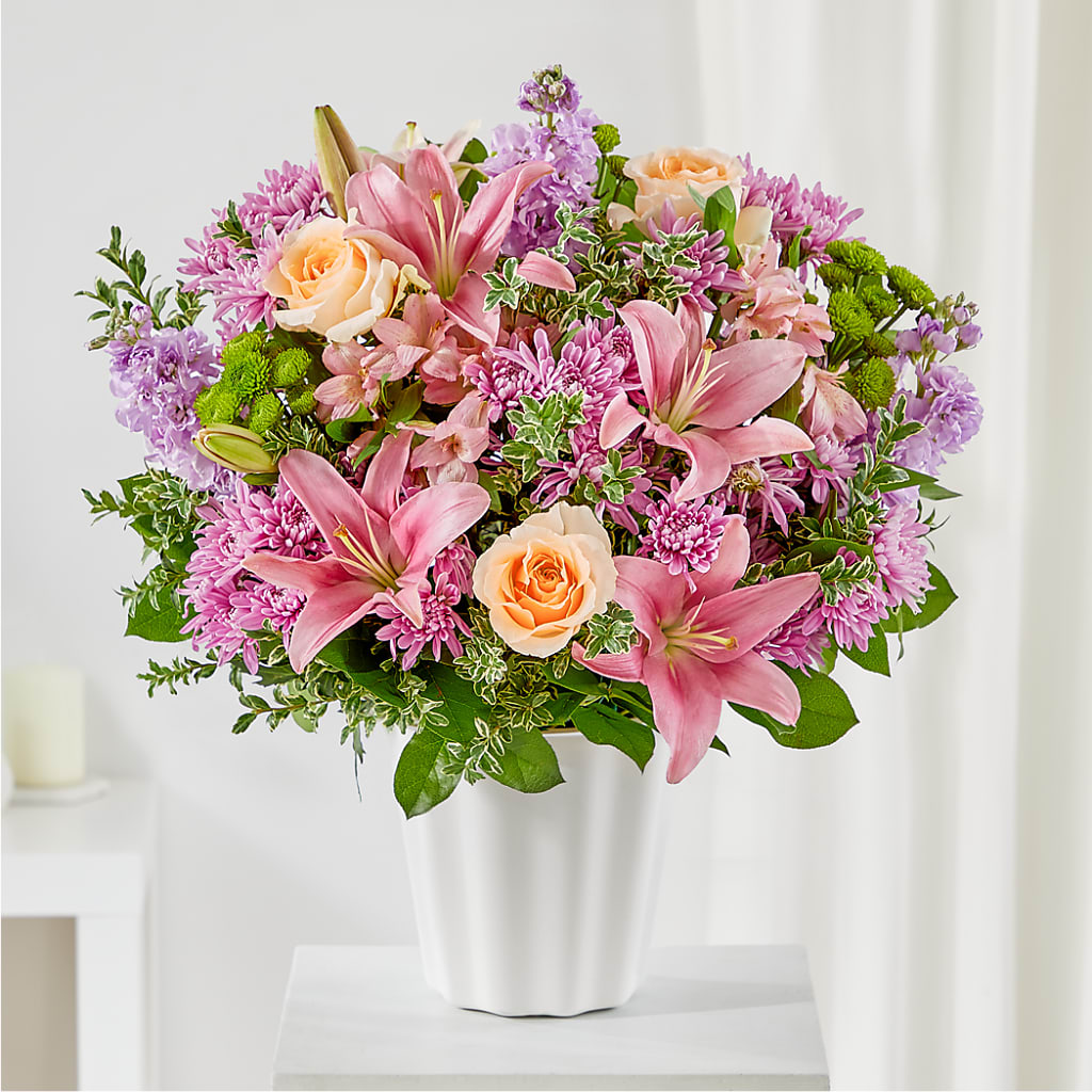 Supportive Embrace Tabletop Basket – The Flower Shop, Sacramento CA