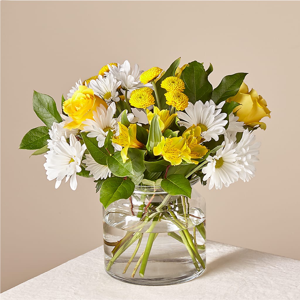 Sunny Sentiments Bouquet – The Flower Shop, Sacramento CA