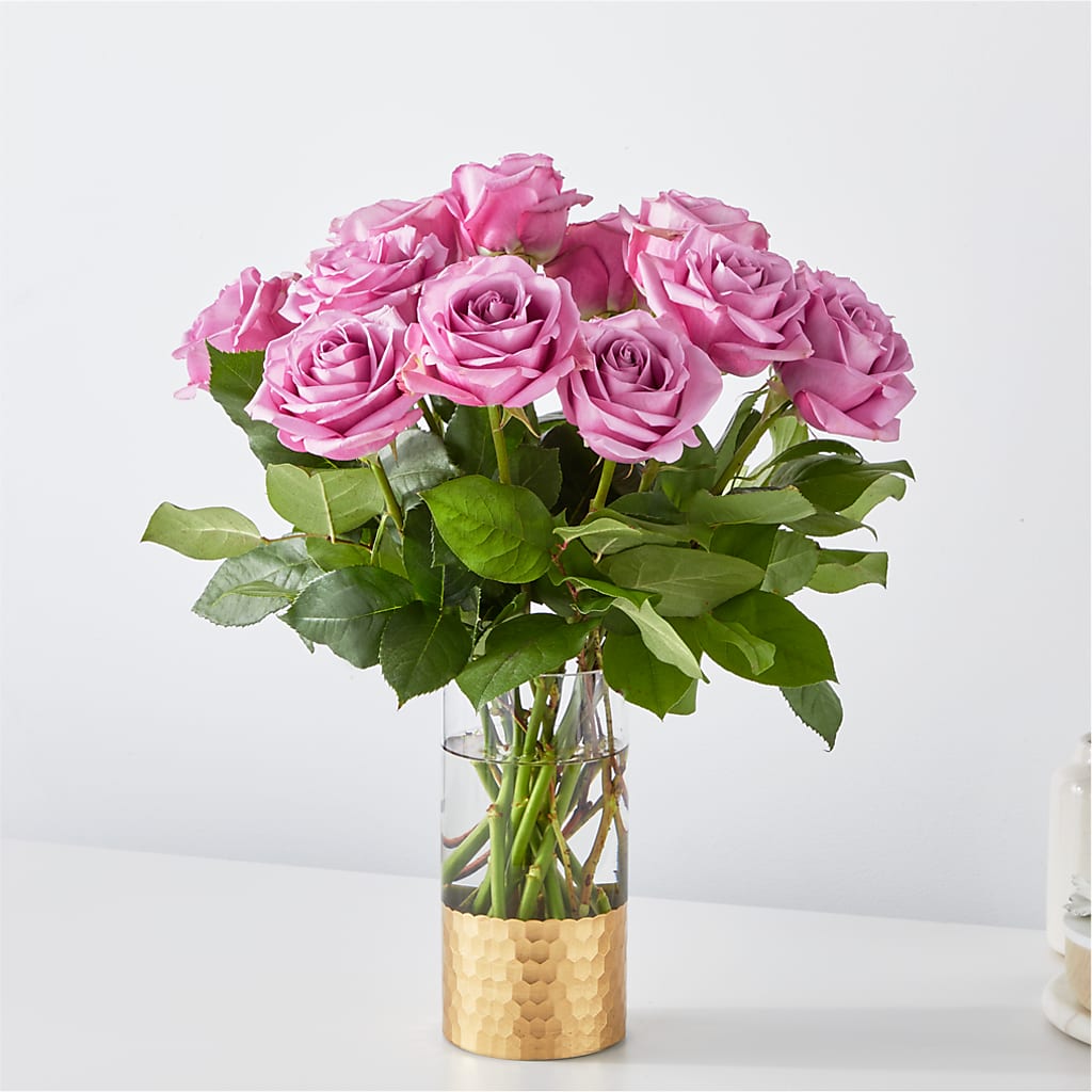 Secret Admirer Lavender Rose Bouquet – The Flower Shop, Sacramento CA