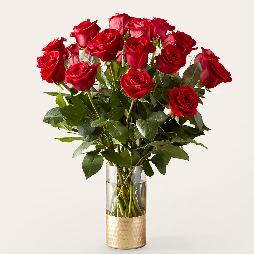 Classic Love Red Rose Bouquet – The Flower Shop, Sacramento CA