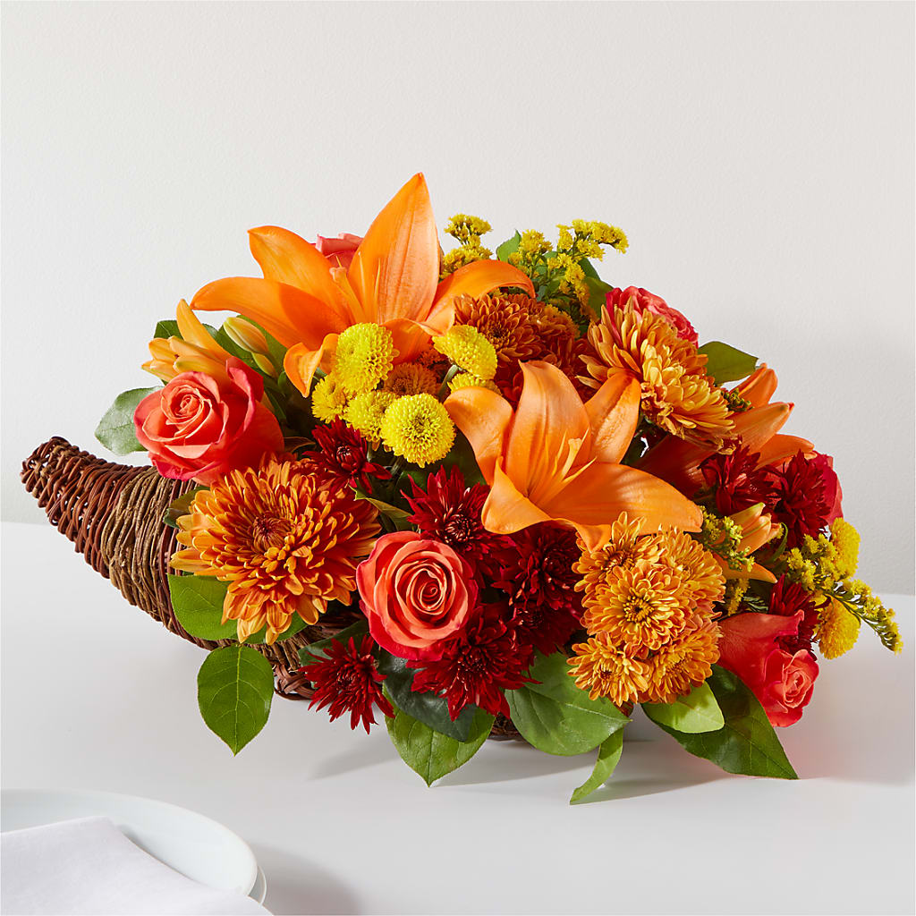 Bouquet of Blessings Cornucopia – The Flower Shop, Sacramento CA