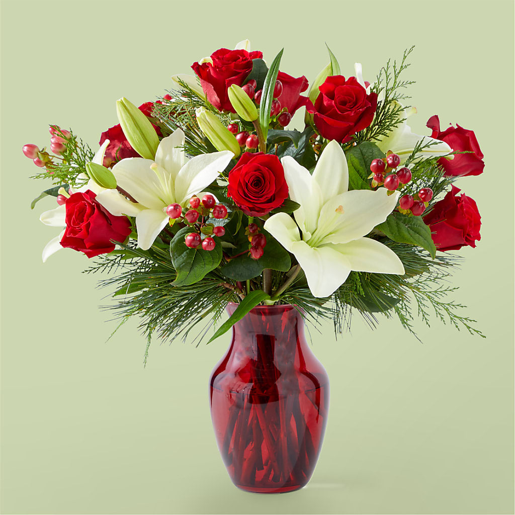 Evergreen Delight Bouquet – The Flower Shop, Sacramento CA