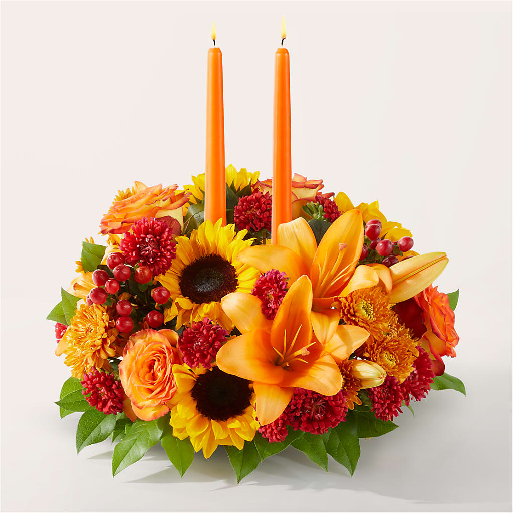 Grateful Centerpiece – The Flower Shop, Sacramento CA