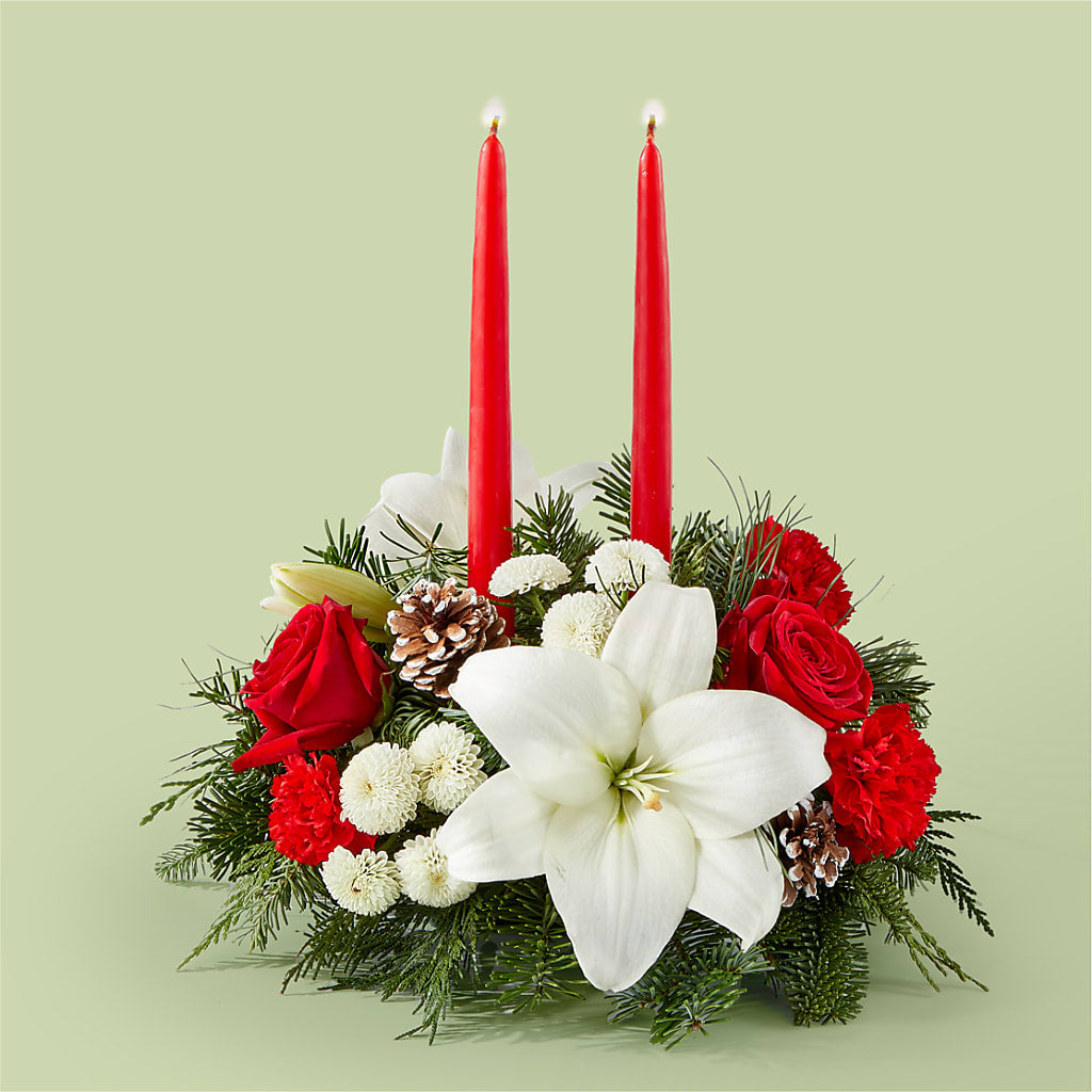 Seasonal Festivities Centerpiece – The Flower Shop, Sacramento CA