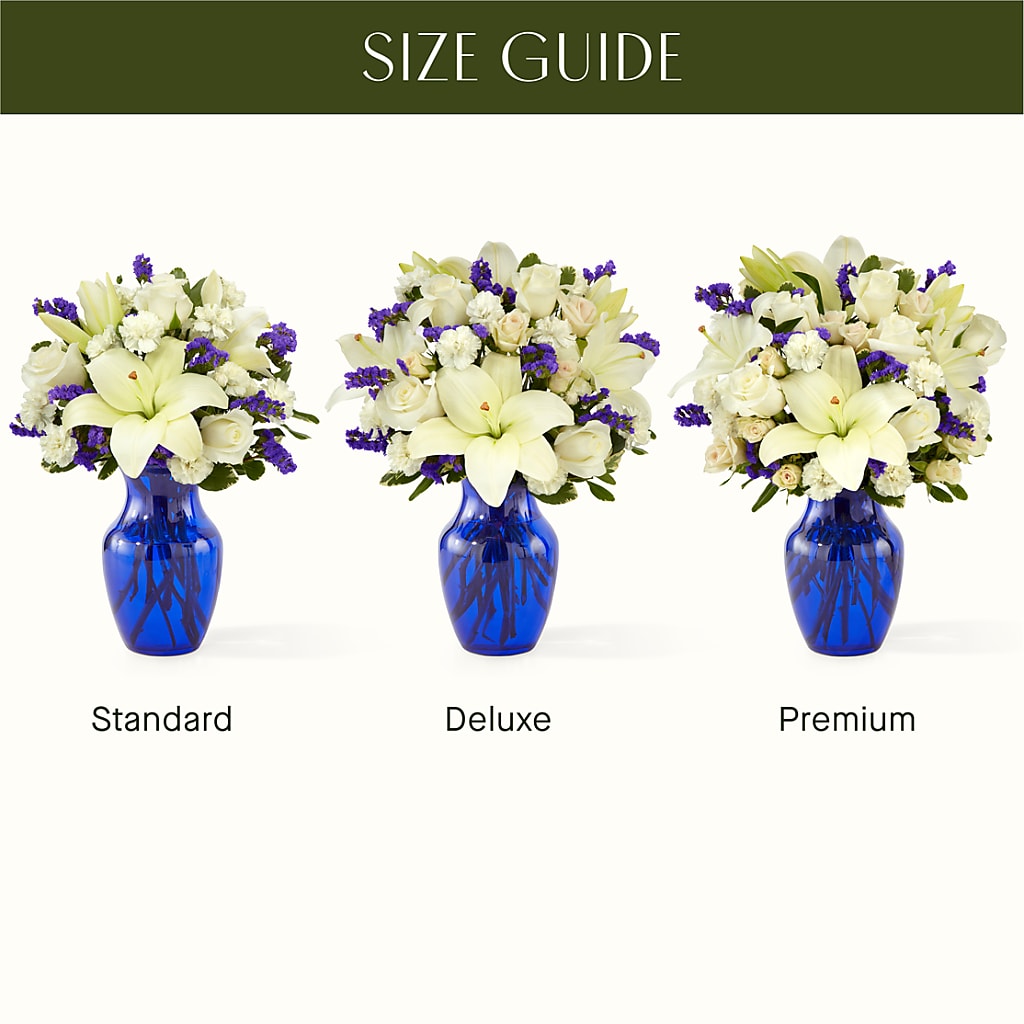 Sapphire Rush Bouquet – The Flower Shop, Sacramento CA