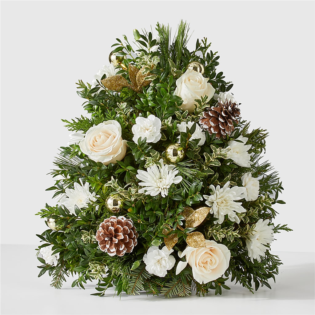 Snowed In Tree – The Flower Shop, Sacramento CA