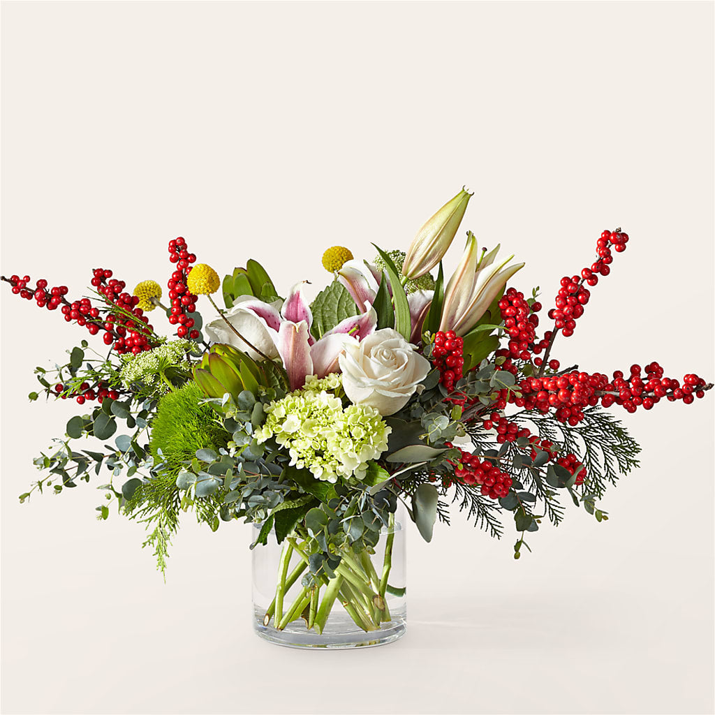 Berry & Bright Bouquet – The Flower Shop, Sacramento CA
